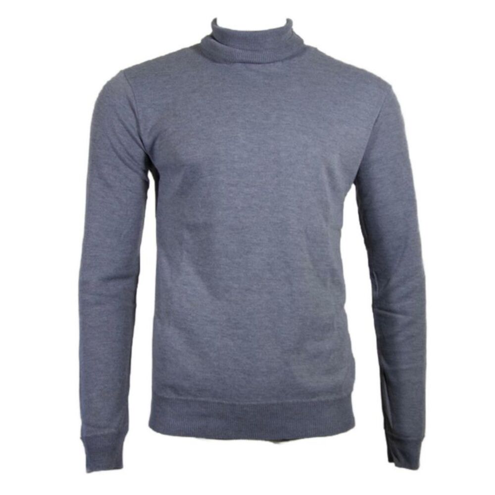 Daniel K Men's Sweatshirt Turtle Neck Long Sleeve Casual Pullover Sweatshirt